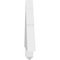 Ekena Millwork Kennewick Architectural Grade PVC Gable Bracket, 36"W x 13 1/2"H x 2"D x 6"F, 9/12 Pitch GBP036X14X0206KEN00 - alternate 4